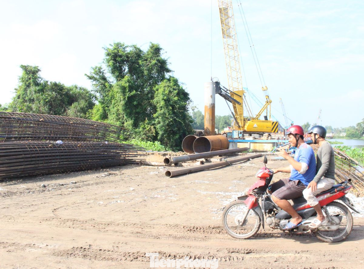 Điểm đầu cầu Bình Gởi phía Bình Dương thuộc dự án Vành đai 3 TPHCM.