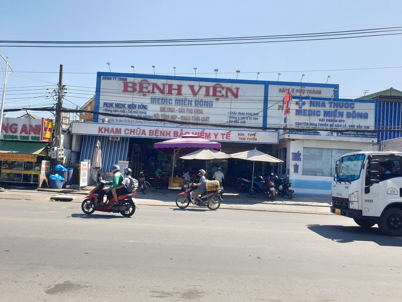 Người phụ nữ được chuyển tới điều trị vết thương tại Bệnh viện Medic Miền Đông