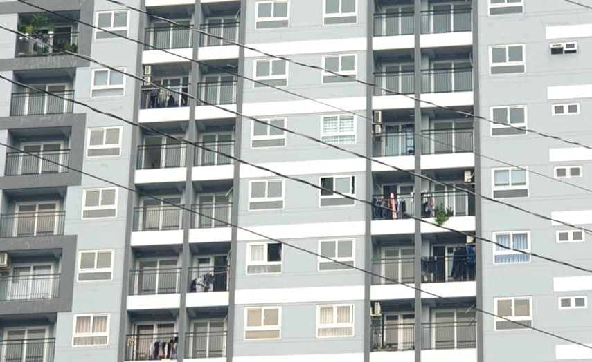 Dù chưa được nghiệm thu song chung cư đã có người vào ở