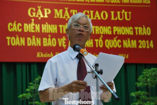 Ông Nguyễn Chiến Thắng lúc còn làm Chủ tịch UBND tỉnh Khánh Hoà. Ảnh L.H