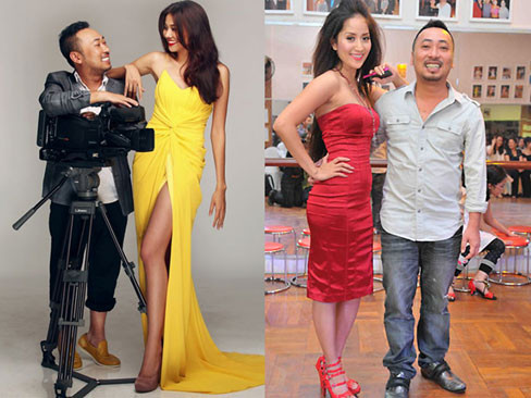 Bên người đẹp nào, Quang Dũng cũng thể hiện rất tình tứ và đáng yêu. Bên người đẹp nào, Quang Dũng cũng thể hiện rất tình tứ và đáng yêu