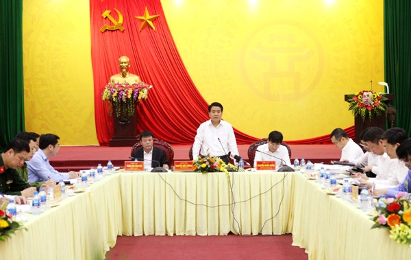 Chủ tịch Hà Nội kiểm tra mặt bằng Khu công nghệ cao Hòa Lạc ảnh 1