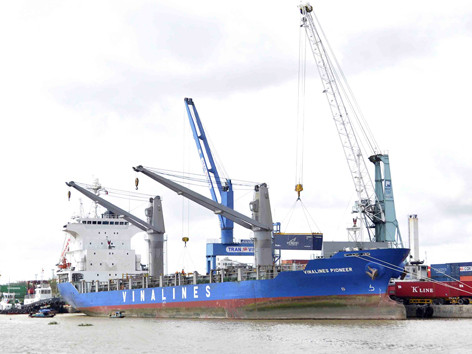 Một trong những con tàu của Vinalines (ảnh minh họa). Ảnh: Ngọc Châu