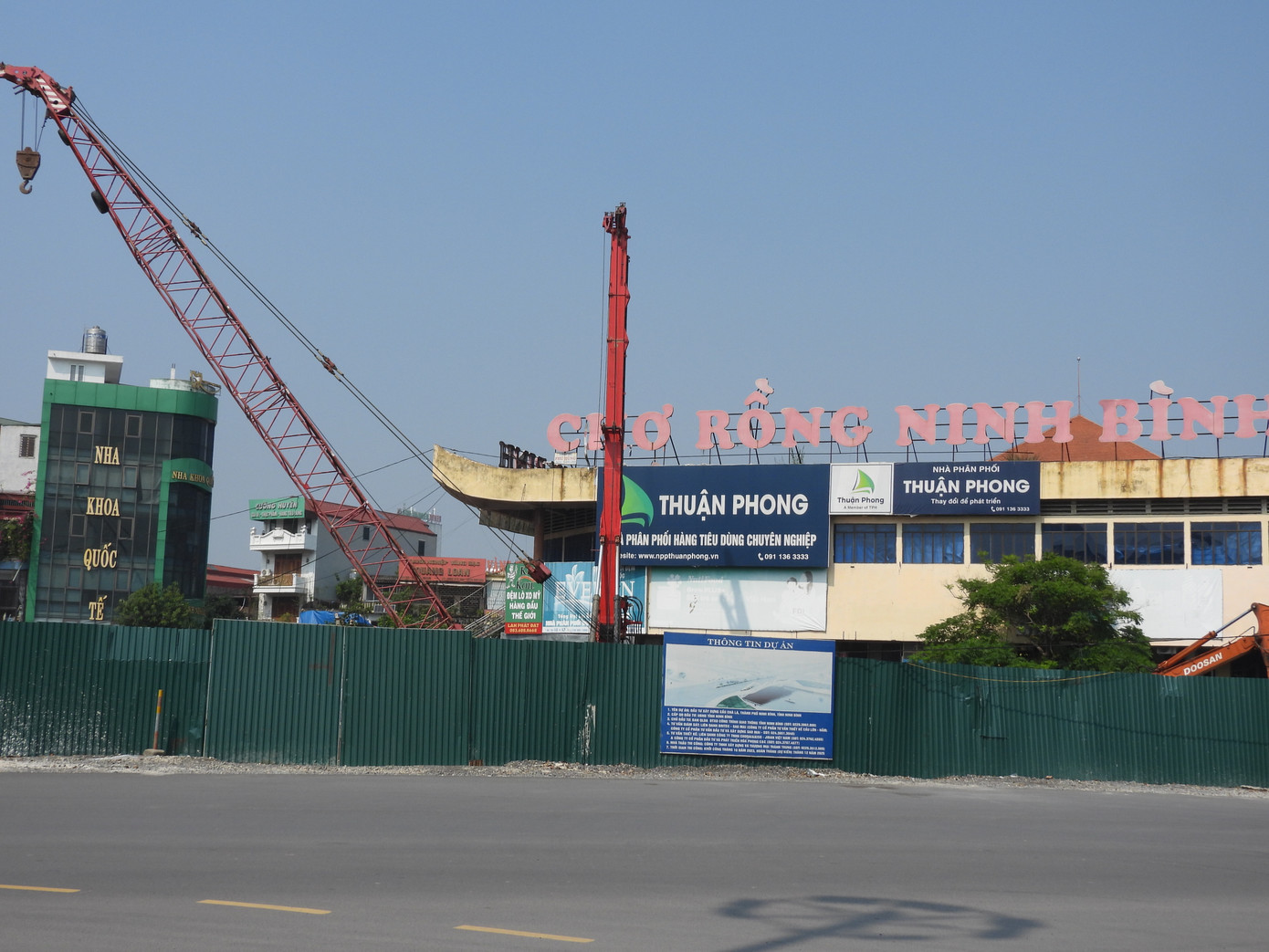 Dự án hứa hẹn khi hoàn thiện thay đổi diện mạo của TP Ninh Bình. Ảnh: Phạm Nam. Dự án hứa hẹn khi hoàn thiện thay đổi diện mạo của TP Ninh Bình. Ảnh: Phạm Nam.