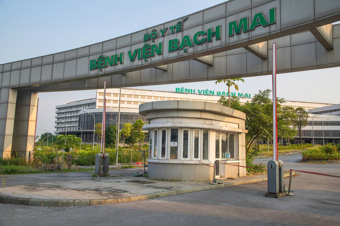 Bệnh viện Bạch Mai cơ sở 2. Ảnh: Phạm Nam. Bệnh viện Bạch Mai cơ sở 2. Ảnh: Phạm Nam.