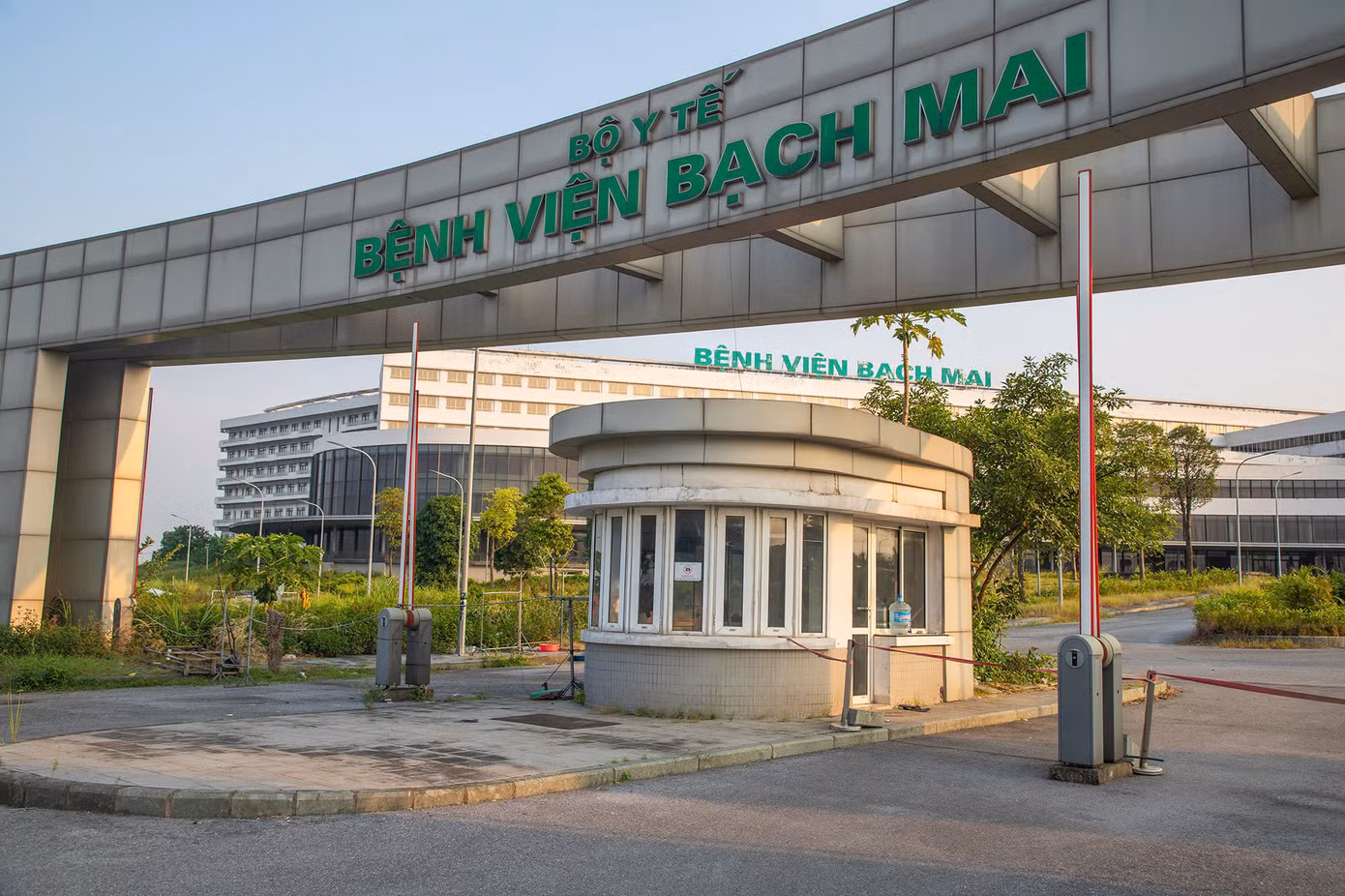 Bệnh viện Bạch Mai cơ sở 2. Ảnh: Phạm Nam.