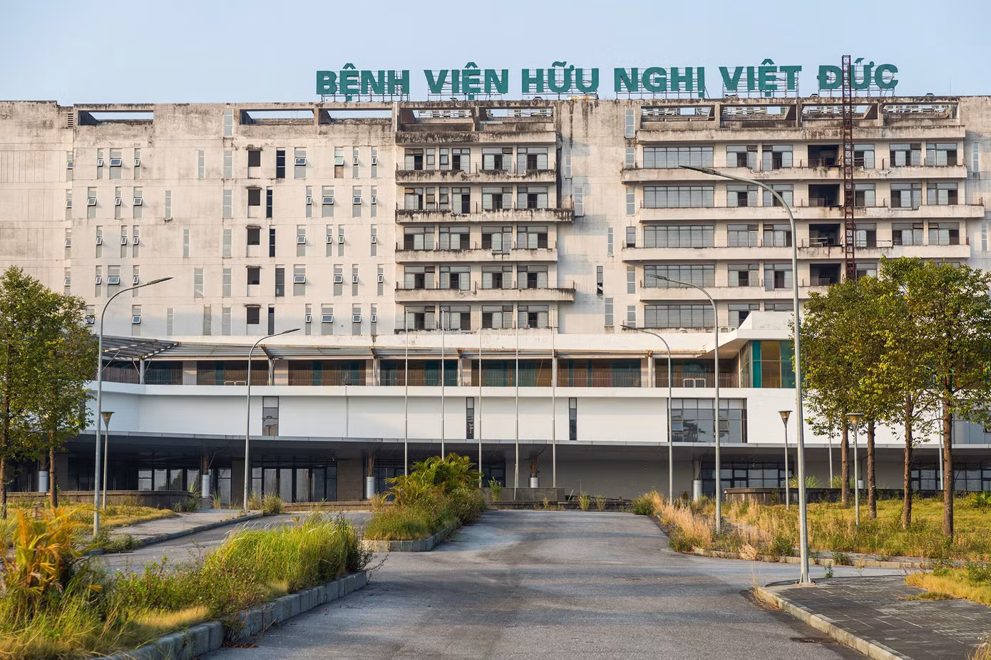 Bệnh viện Việt Đức cơ sở 2. Ảnh: Phạm Nam.