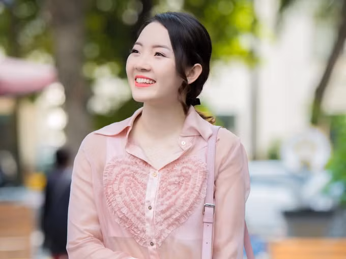 Thu Hằng để lại ấn tượng với chàng trai quê Lâm Đồng bởi vẻ ngoài xinh xắn, dễ thương. (Ảnh: T. H). Thu Hằng để lại ấn tượng với chàng trai quê Lâm Đồng bởi vẻ ngoài xinh xắn, dễ thương. (Ảnh: T. H).