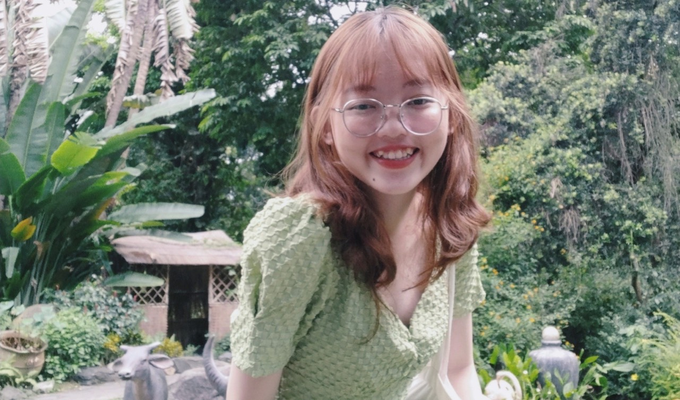 Hồ Dương Mộng Tuyền hay còn được biết đến với bút danh Lam (Ảnh: NVCC). Hồ Dương Mộng Tuyền hay còn được biết đến với bút danh Lam (Ảnh: NVCC).