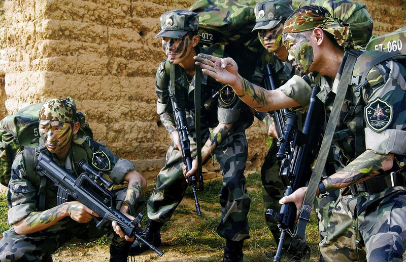 Lính đặc nhiệm Trung Quốc. Lính đặc nhiệm Trung Quốc