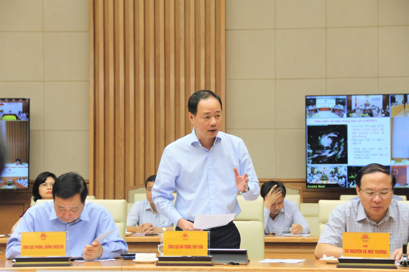 Ông Trần Hồng Thái, Tổng cục trưởng Tổng cục Khí tượng thủy văn