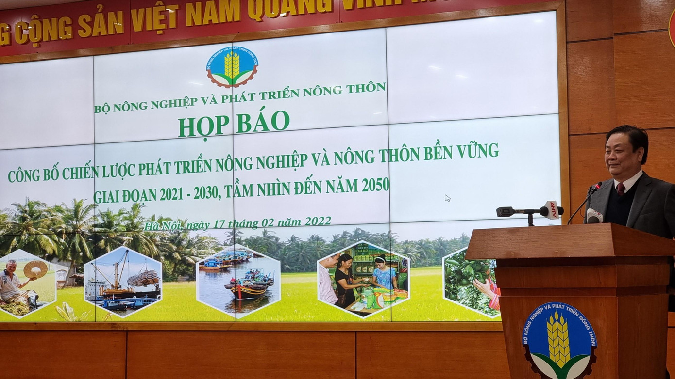 Bộ trưởng Lê Minh Hoan kỳ vọng chiến lược lần này sẽ được định vị đúng vai trò, vị trí sứ mệnh của nông nghiệp, nông thôn và nông dân