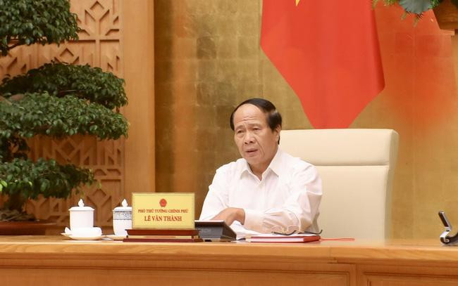 Phó Thủ tướng Lê Văn Thành đề nghị các bộ, ngành, địa phương chủ động tập trung lực lượng phòng chống bão số 1