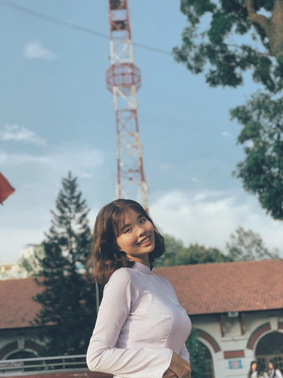 Thanh An khá tự tin với bài làm của mình vào đợt thi này.