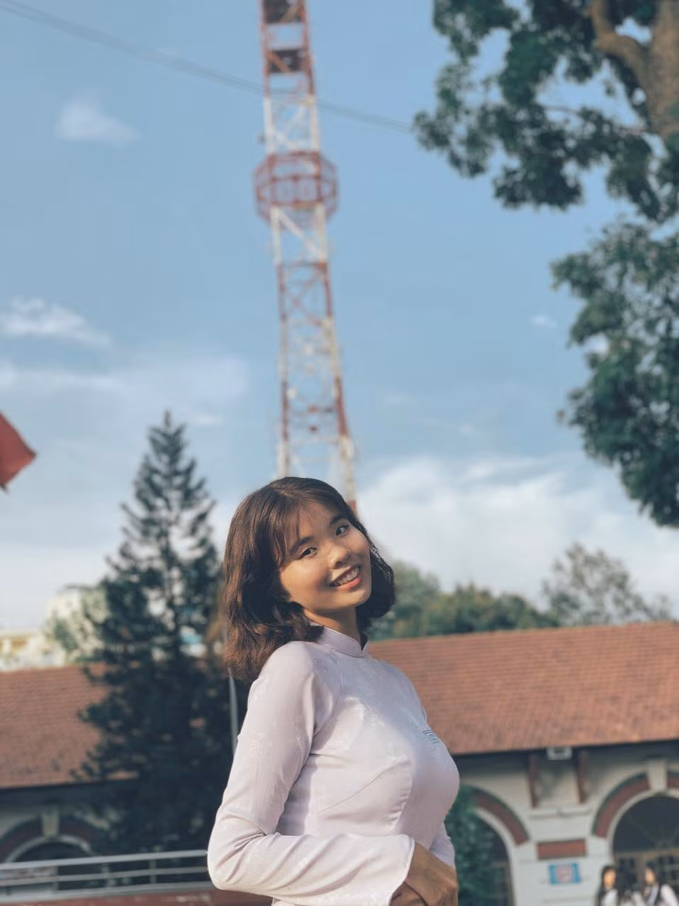 Thanh An khá tự tin với bài làm của mình vào đợt thi này.