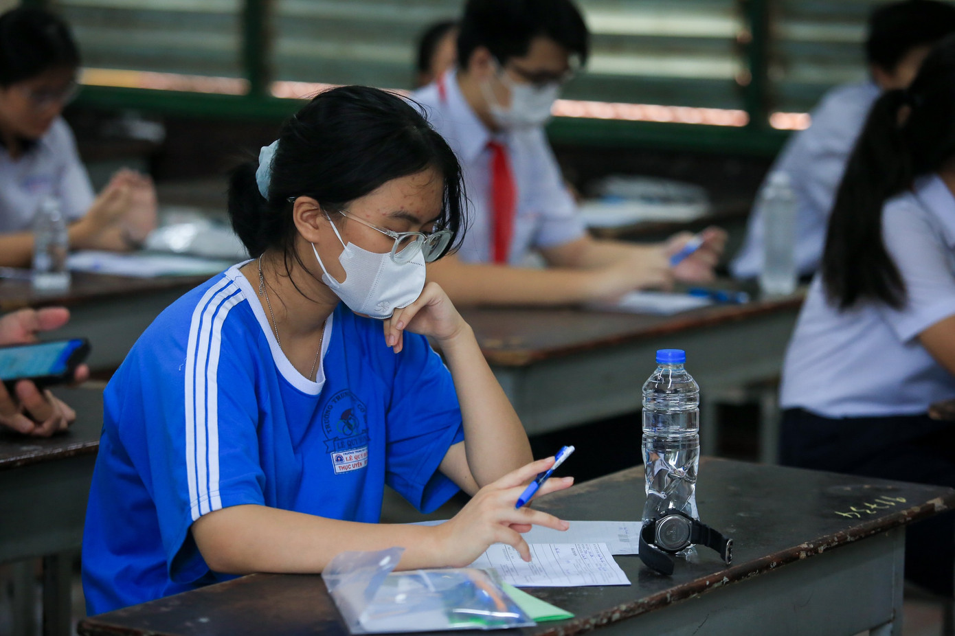 Các đồng hồ thông minh cũng nằm trong danh sách không được phép mang vào phòng thi. Ảnh: Internet. Các đồng hồ thông minh cũng nằm trong danh sách không được phép mang vào phòng thi. Ảnh: Internet.