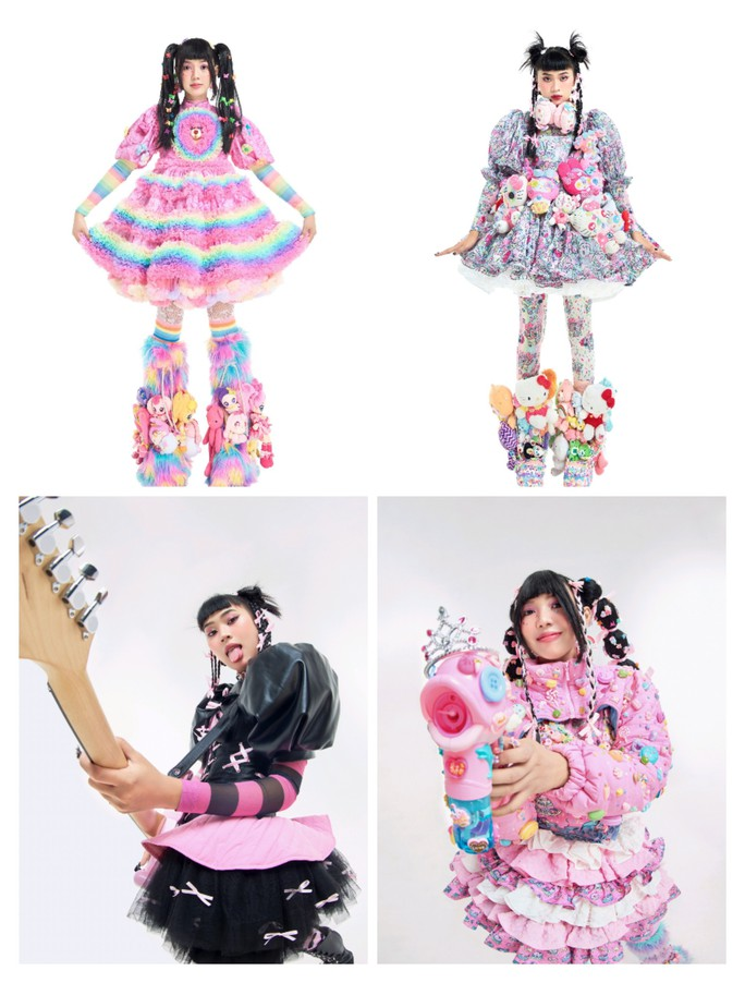 4 bộ trang phục đại diện cho 4 cảm xúc của một đứa trẻ bên trong chúng ta: Vui, buồn, cô đơn và giận dữ. Ảnh: @traafntusnghi. 4 bộ trang phục đại diện cho 4 cảm xúc của một đứa trẻ bên trong chúng ta: Vui, buồn, cô đơn và giận dữ. Ảnh: @traafntusnghi.