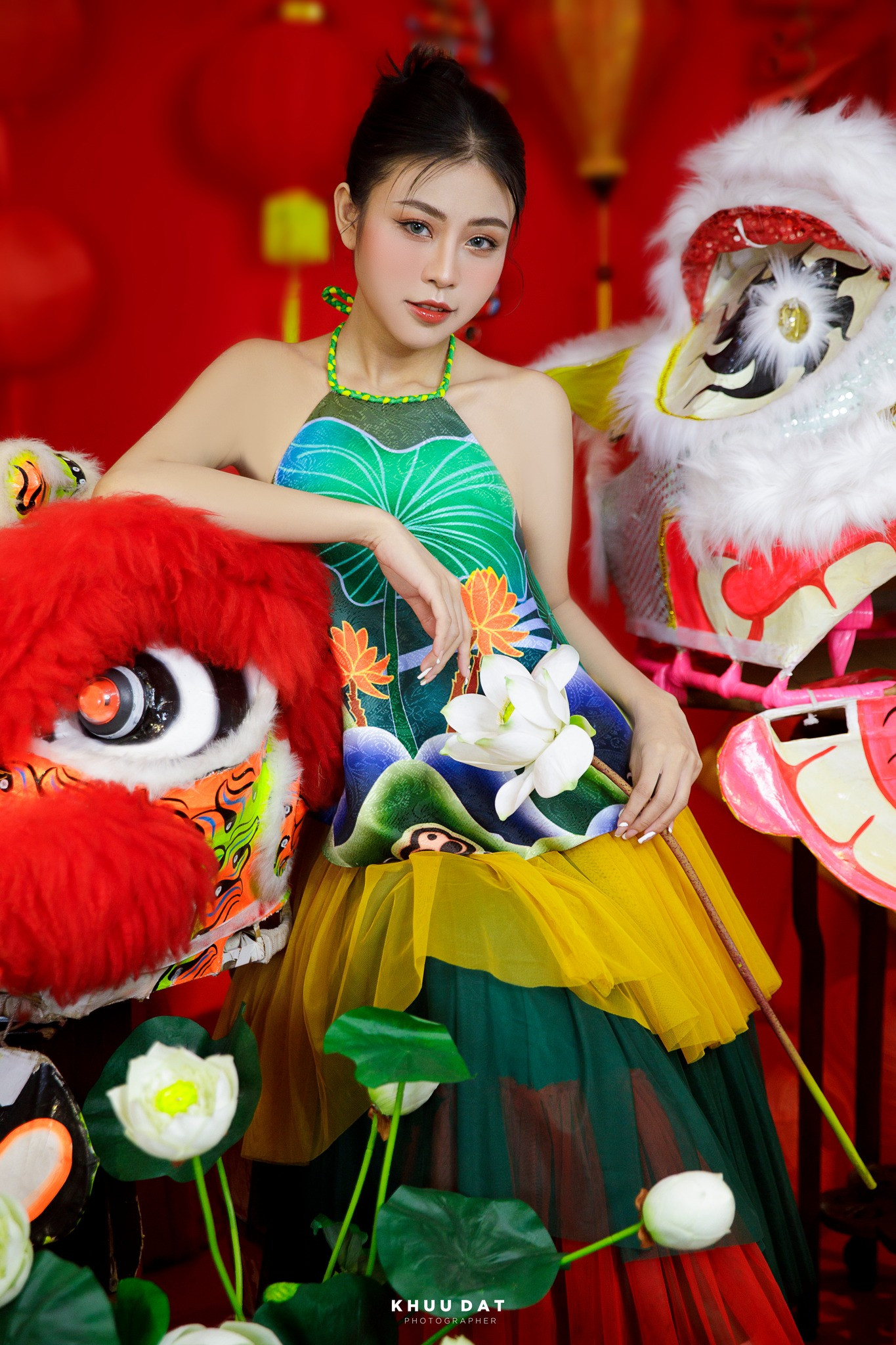 Concept Tết “múa lân sư rồng” cho team “teen hướng ngoại” (Ảnh: Coco Concept Studio) Concept Tết “múa lân sư rồng” cho team “teen hướng ngoại” (Ảnh: Coco Concept Studio)