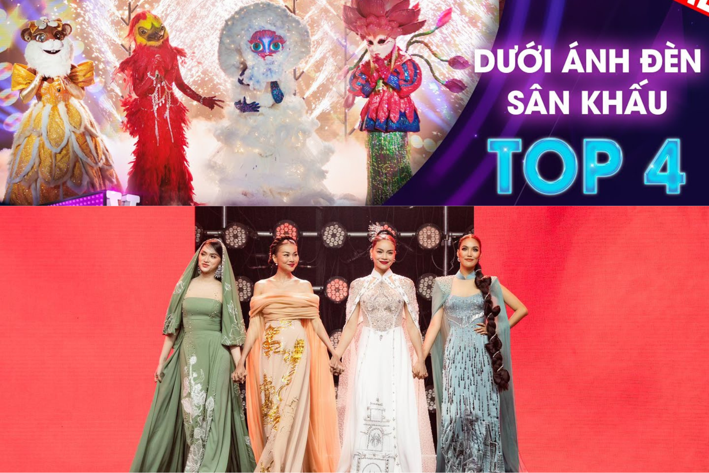 Màn xuất hiện của &quot;4 chị đại&quot; rất giống với màn tứ ca của Top 4 The Masked Singer Vietnam.