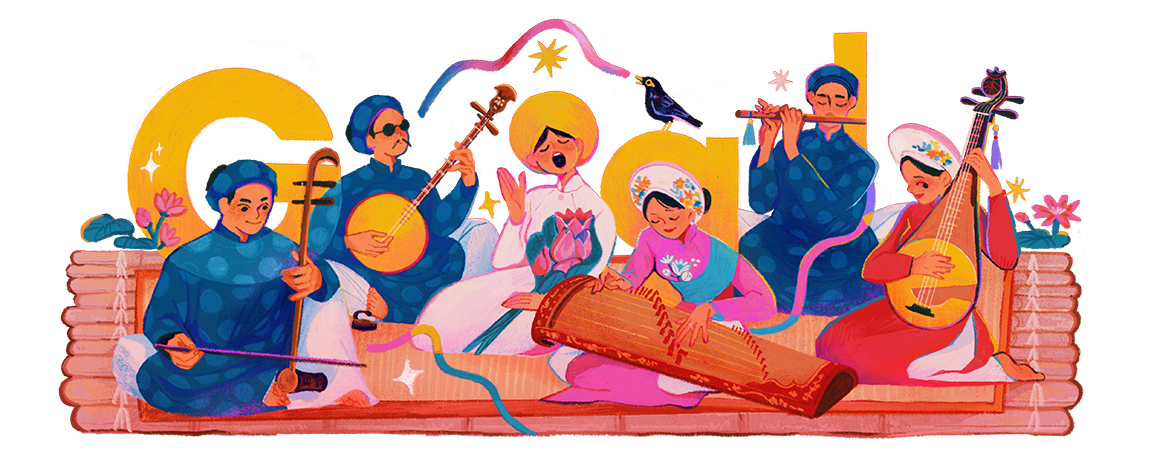 Trước đó, vào đầu tháng 12, Đờn ca tài tử cũng đã được Google vẽ lại nhân kỷ niệm 10 năm.