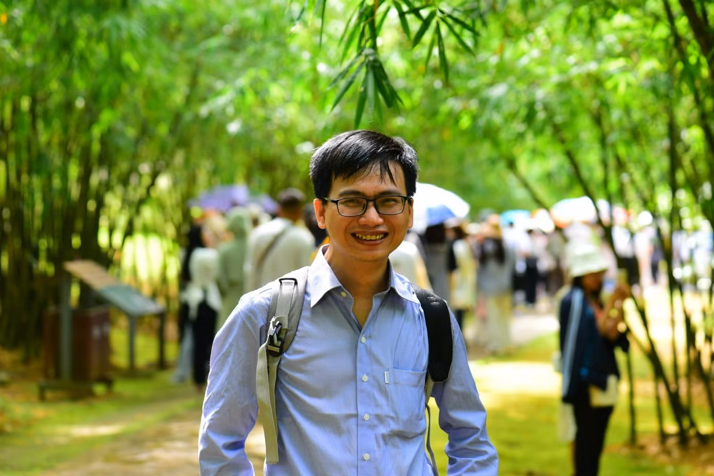 TS. Trần Ngọc Hiếu mong các thầy cô sẽ ưu tiên cho các bài thi sáng tạo, có cá tính. Ảnh: NVCC. TS. Trần Ngọc Hiếu mong các thầy cô sẽ ưu tiên cho các bài thi sáng tạo, có cá tính. Ảnh: NVCC.