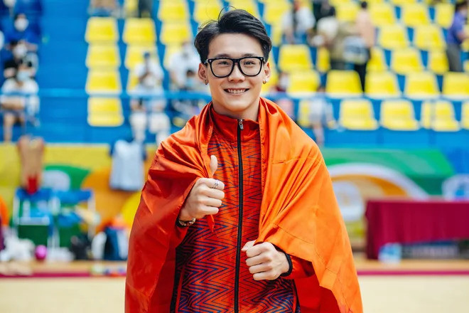 Văn Vĩ Lương được kỳ vọng sẽ là nhân tố mới tại các giải thể dục dụng cụ quốc tế. Ảnh: Quí Nguyễn.