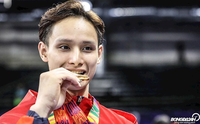 Phương Thành đã lập kỷ lục khi 5 lần liên tiếp đạt HCV tại các kỳ SEA Games gần nhất. Ảnh: Bóng đá 24h