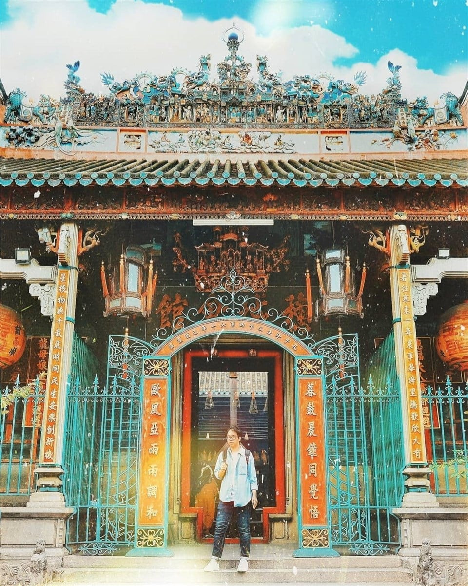 Miếu bà Thiên Hậu rất nổi tiếng trong cộng đồng người Hoa. Ảnh: FBNV Miếu bà Thiên Hậu rất nổi tiếng trong cộng đồng người Hoa. Ảnh: FBNV