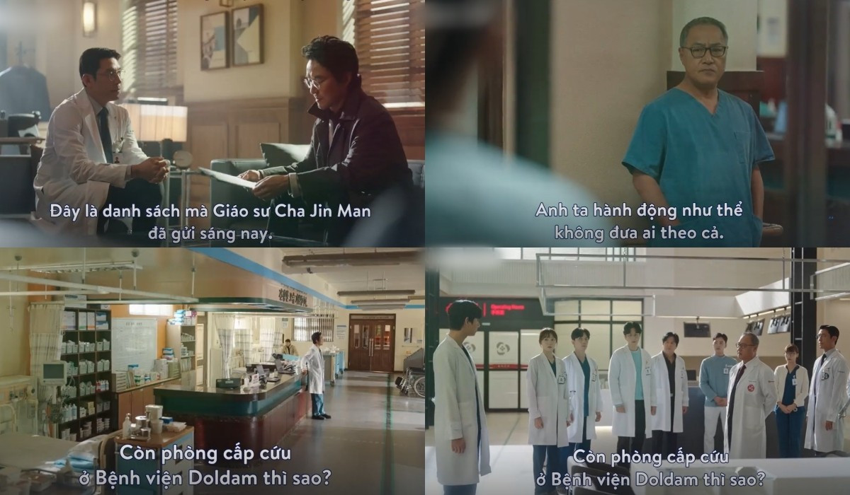 Có vẻ như giáo sư Cha và sư phụ Kim đã có quá khứ không mấy tốt đẹp. Có vẻ như giáo sư Cha và sư phụ Kim đã có quá khứ không mấy tốt đẹp.