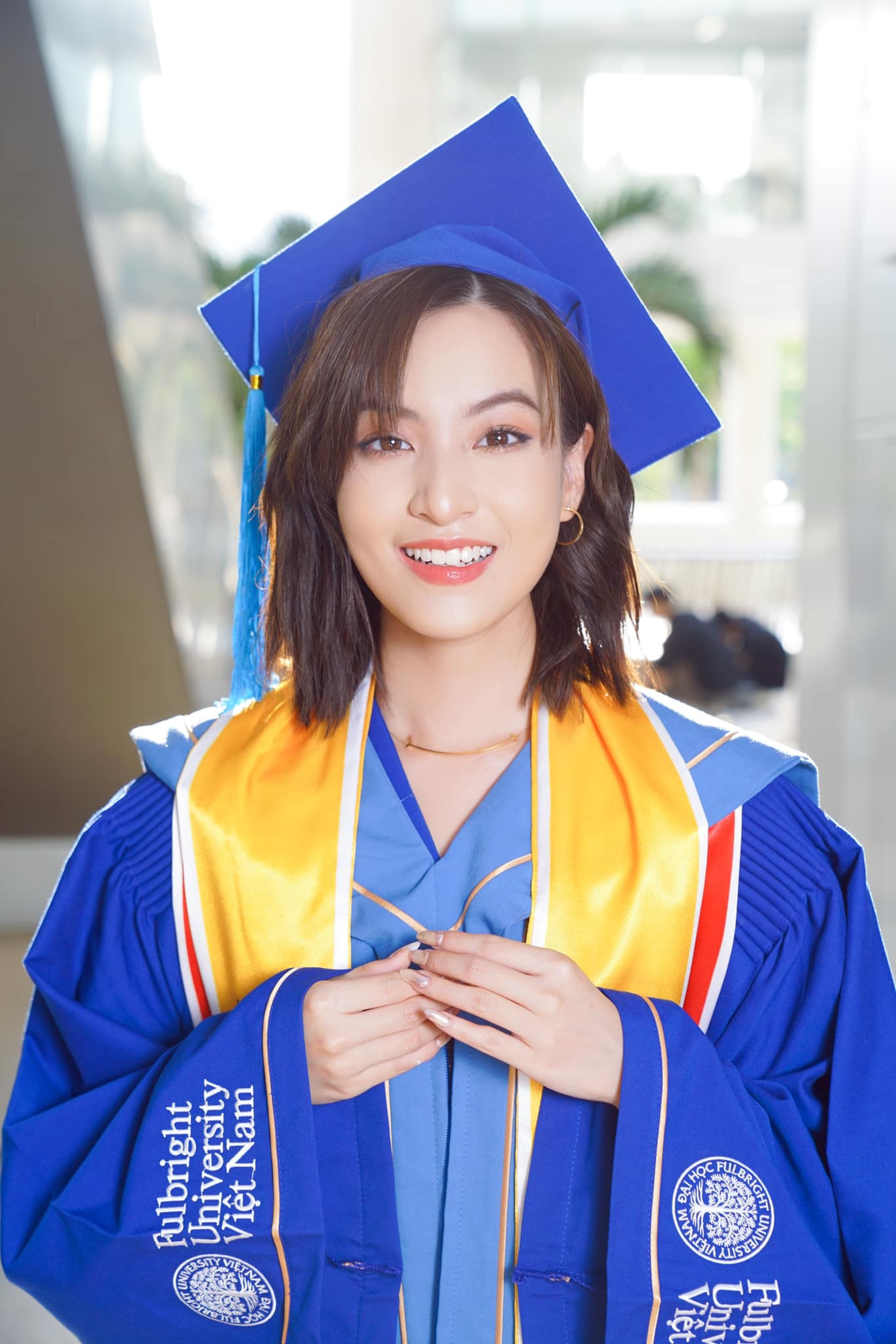 Thảo Tâm sở hữu điểm tốt nghiệp nằm trong top 10% của trường.