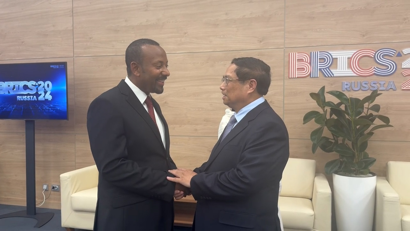Thủ tướng Phạm Minh Chính gặp Thủ tướng Ethiopia Abiy Ahmed Thủ tướng Phạm Minh Chính gặp Thủ tướng Ethiopia Abiy Ahmed