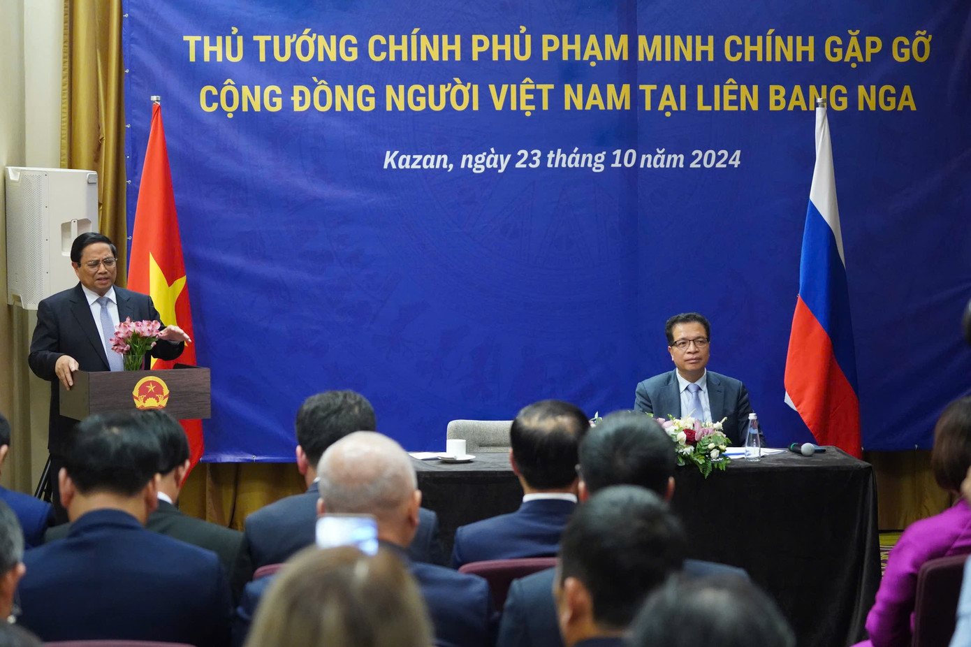 Thủ tướng khẳng định Việt Nam luôn coi Nga là một trong những đối tác ưu tiên hàng đầu trong tổng thể đường lối đối ngoại