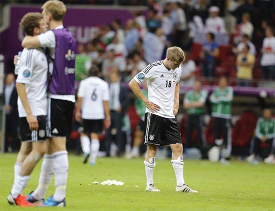 Các cầu thủ trẻ của Đức chưa thể hoàn thành nhiệm vụ