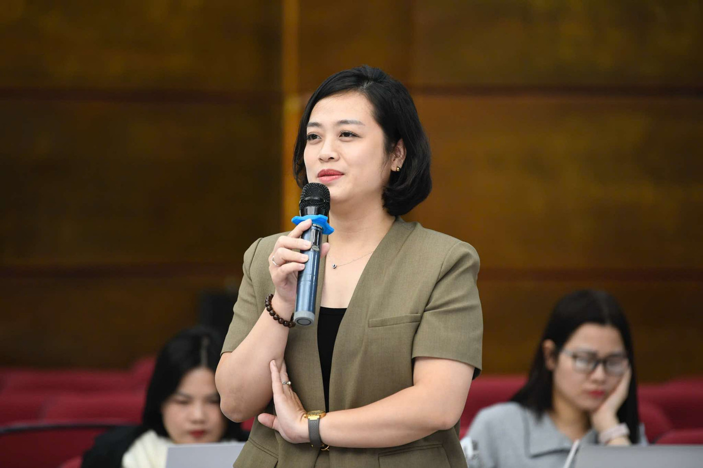 Bà Nguyễn Thu Thủy - Phó Tổng Giám đốc Tập đoàn BIM. Bà Nguyễn Thu Thủy - Phó Tổng Giám đốc Tập đoàn BIM.