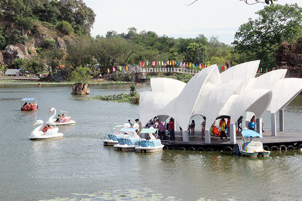 Khu du lịch Bửu Long, TP. Biên Hòa. Ảnh: Báo Đồng Nai.
