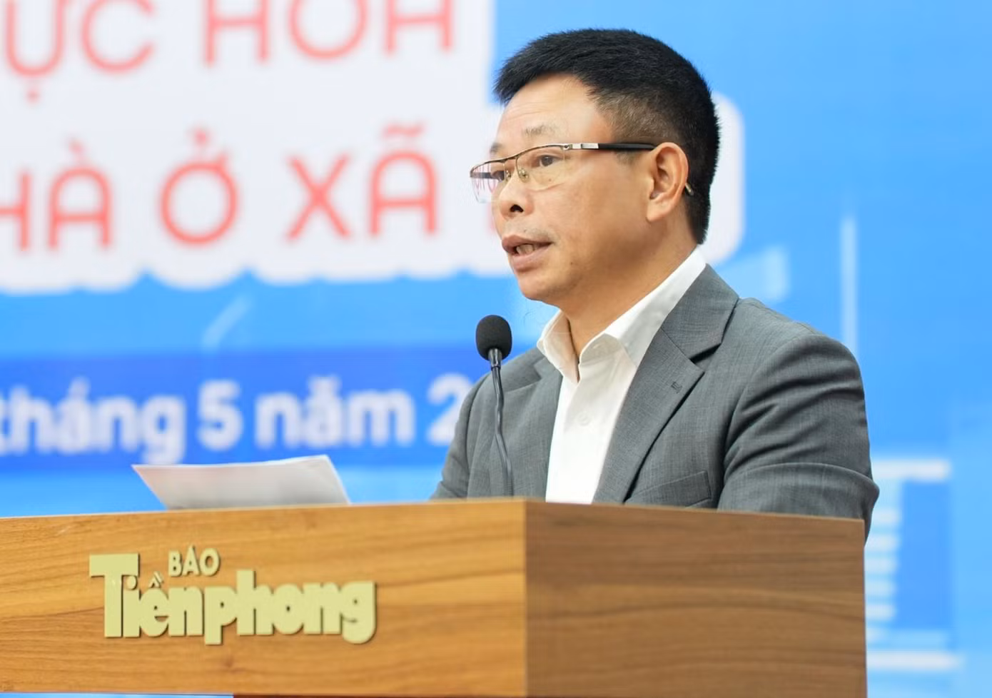 Ông Phùng Công Sưởng - Tổng Biên tập Báo Tiền Phong.