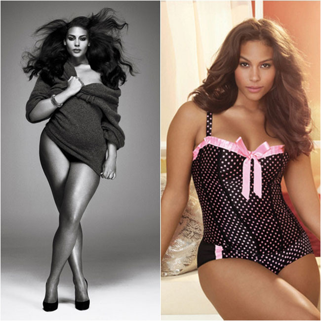 2. Marquita Pring: Marquita Pring gây sốc khi cô tiết lộ rằng cô đã sử dụng những miếng độn mông, độn ngực để tăng kích thước cơ thể trong khi rất nhiều phụ nữ mong muốn có được thân hình mảnh mai. Vẻ đẹp gợi cảm, mỡ màng của Marquita Pring đã thu hút Levi và Jean Paul Gaultier. Cô đã được tham gia vào các cuộc vận động quảng cáo cũng như show diễn thời trang của 2 thương hiệu lớn này