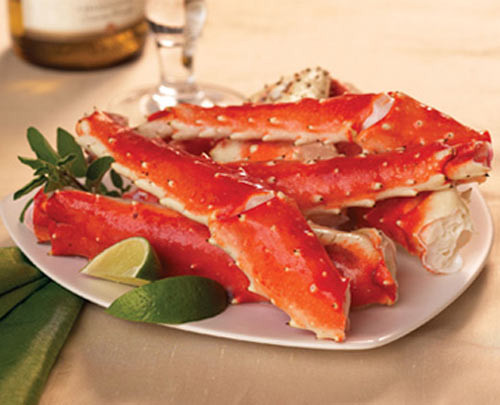 Cua hoàng đế hấp. Cua hoàng đế hấp