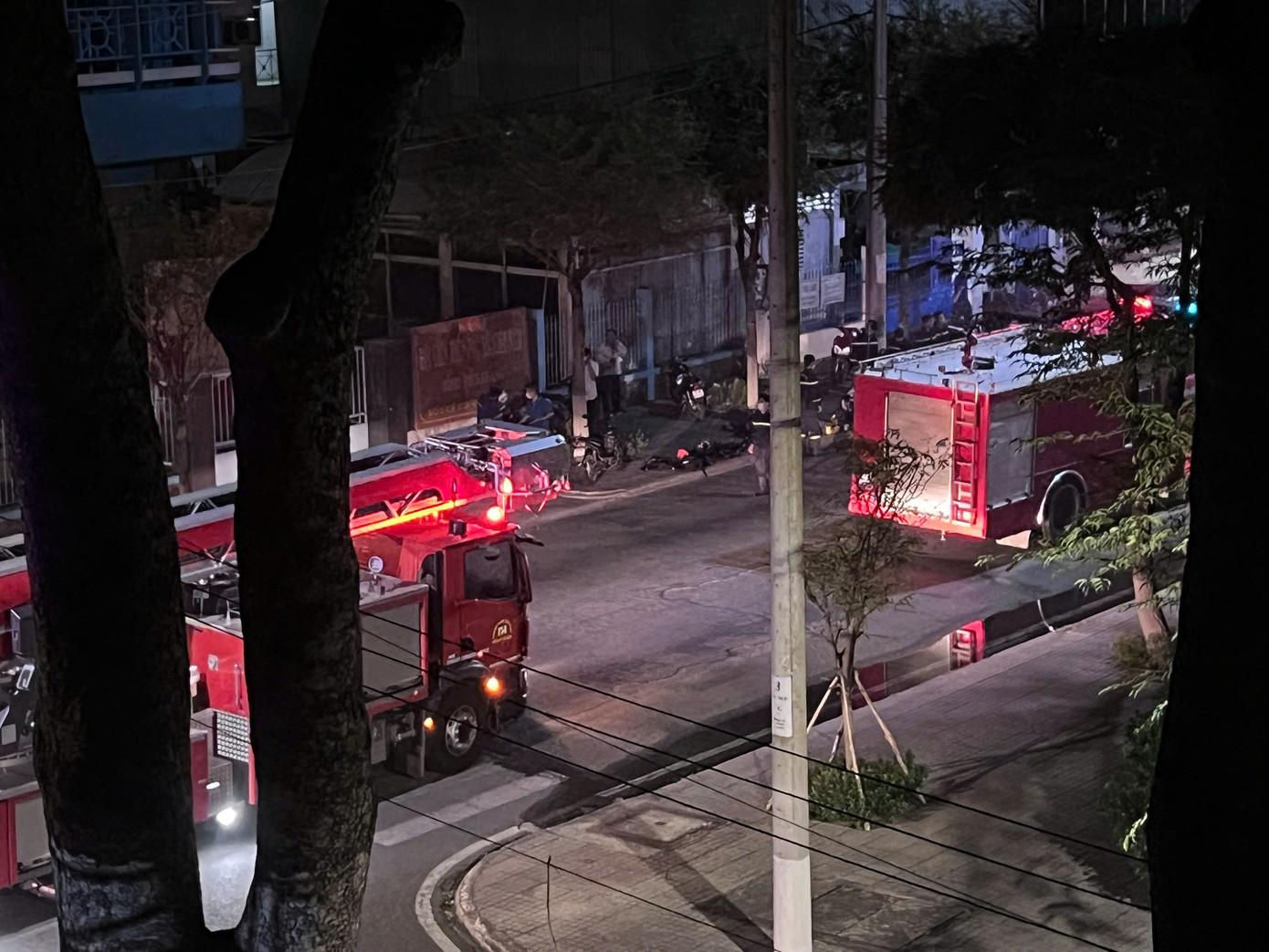 Vụ cháy xảy ra vào khoảng 1h30 ngày 15/3. Vụ cháy xảy ra vào khoảng 1h30 ngày 15/3.