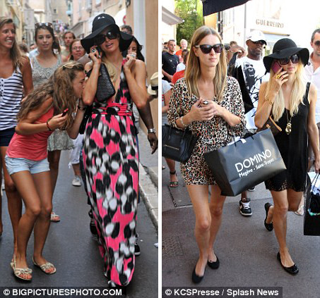 Hai cô nàng tiểu thư giàu có tiếp tục tới Ibiza để du hí