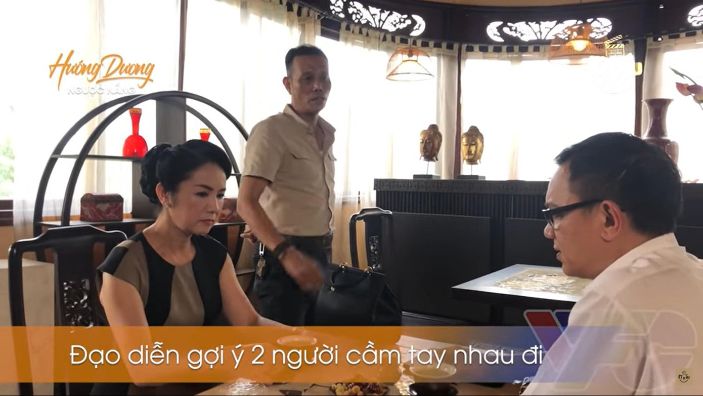 Căng thẳng khi diễn cảnh tình cảm