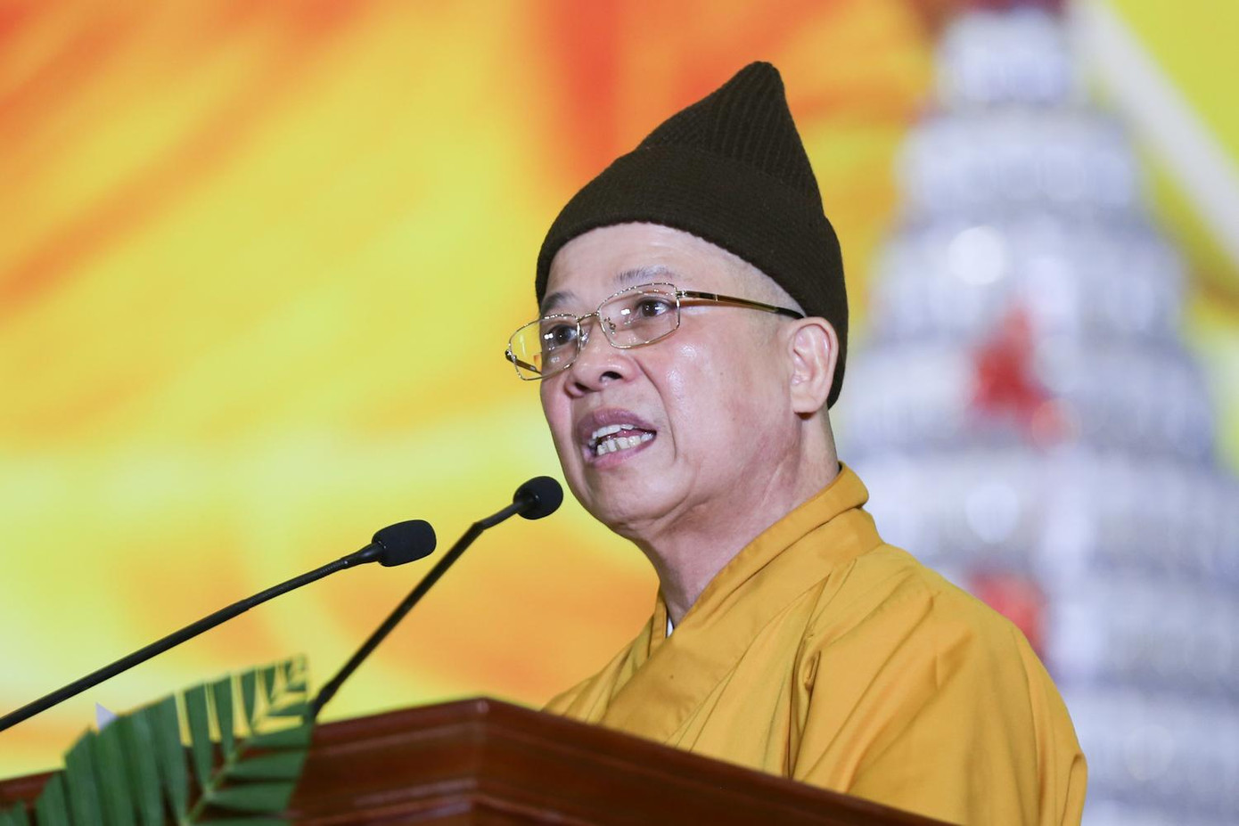 Thượng toạ Thích Thanh Quyết, Trưởng Ban Trị sự Giáo hội Phật giáo Việt Nam tỉnh Quảng Ninh