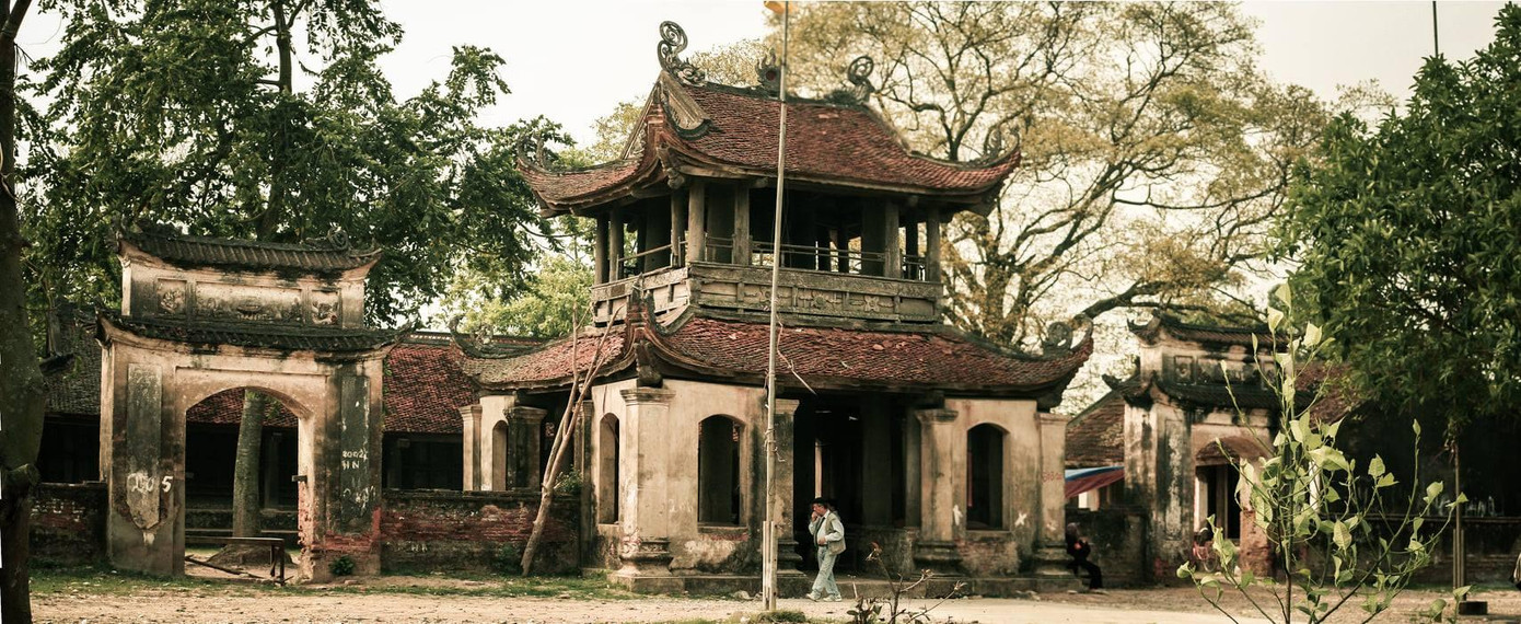 Diện mạo công trình trước trùng tu. Ảnh: Đình làng Việt Diện mạo công trình trước trùng tu. Ảnh: Đình làng Việt