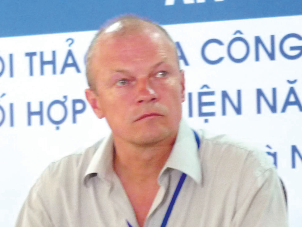 Ông S. Boyarkin (ảnh) - Phó tổng Giám đốc Tập đoàn ROSATOM (Nga)