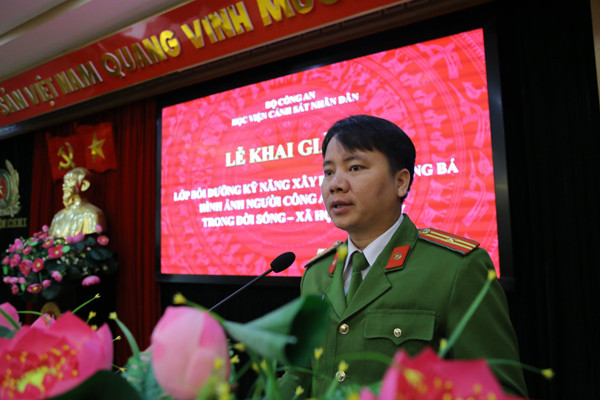 Kỹ năng xây dựng và quảng bá hình ảnh người chiến sỹ công an ảnh 1