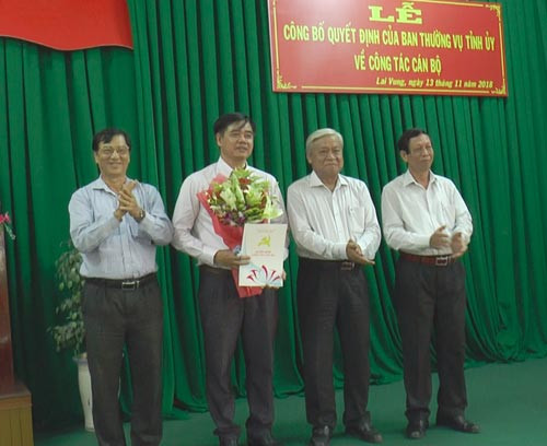 Nhân sự mới Nghệ An, Thái Bình, Đồng Tháp ảnh 1