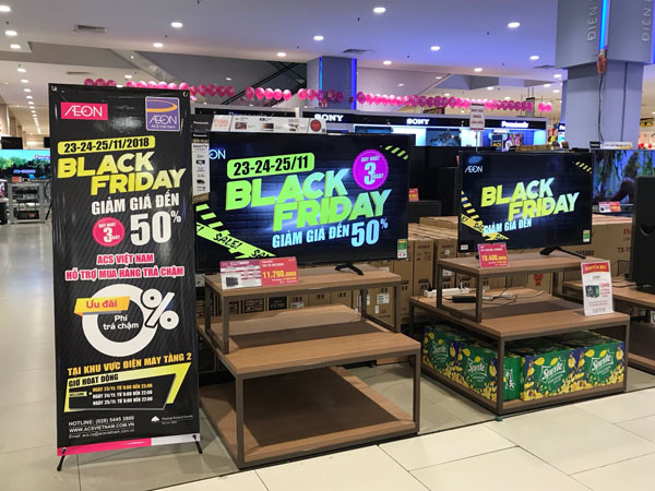 3 điểm bỏ lỡ sẽ tiếc tại Aeon Black Friday 2018 ảnh 4