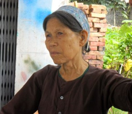 Bà Nguyễn Thị Khánh, bà ngoại Lê Văn Luyện cho biết đã lâu không biết thông tin gì về mẹ của Luyện.