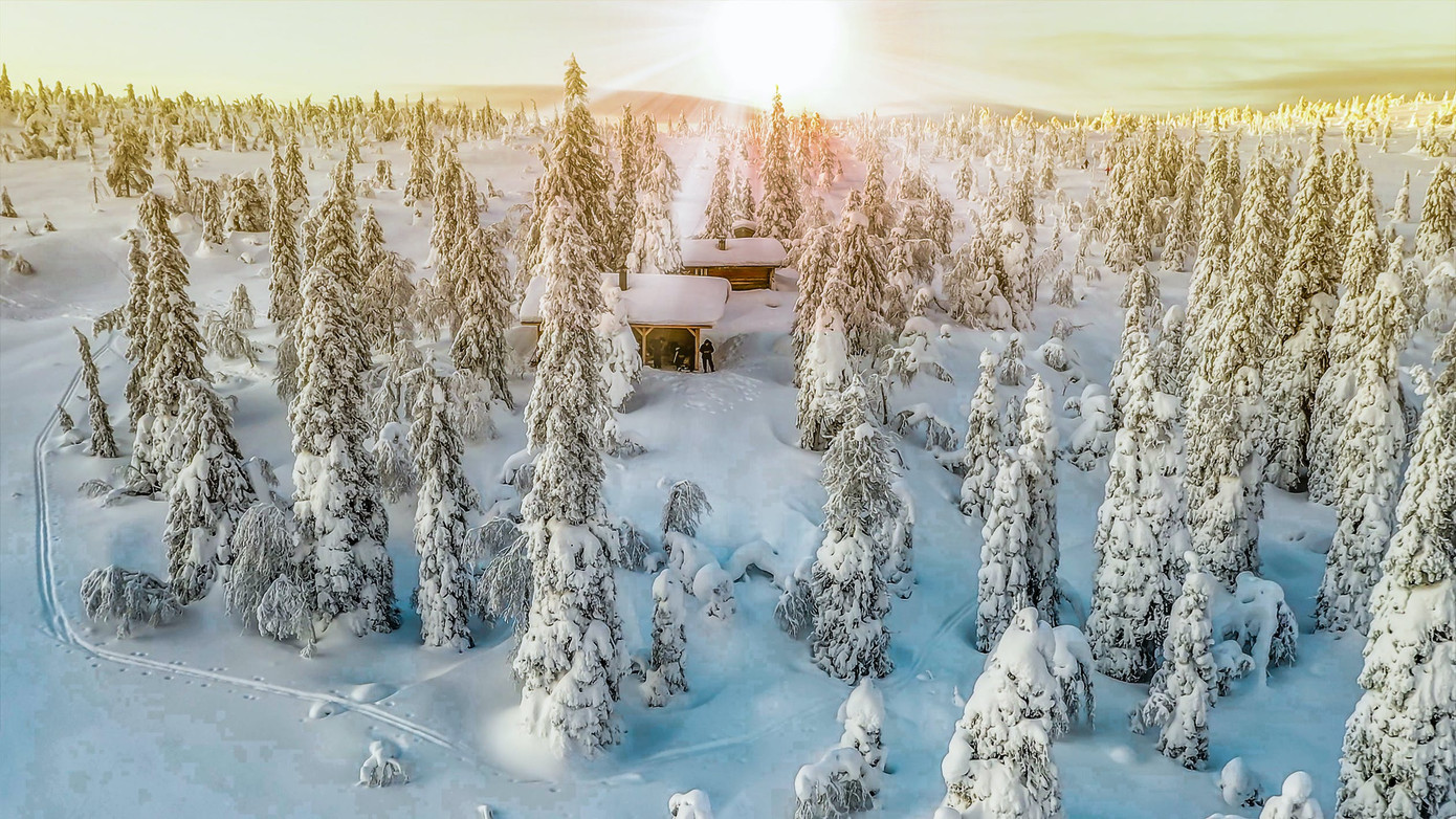 Lapland bao phủ bởi tuyết quanh năm vì nằm ở cực bắc châu Âu. Ảnh: Pexels. Lapland bao phủ bởi tuyết quanh năm vì nằm ở cực bắc châu Âu. Ảnh: Pexels.