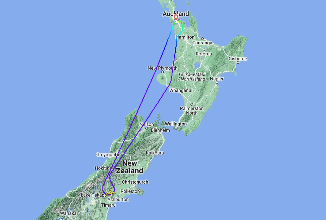 Máy bay quay đầu khi phi công quyết định không hạ cánh vùng tâm bão.